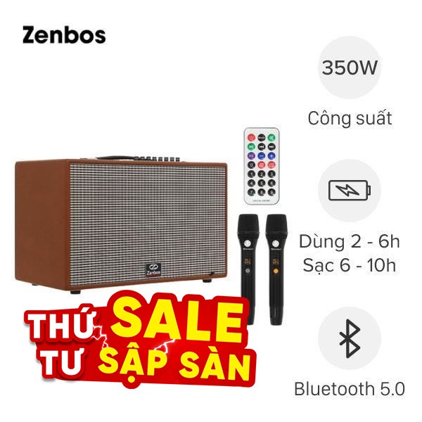 Loa karaoke xách tay Zenbos K-260