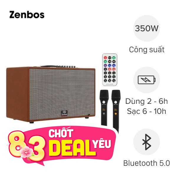 Loa karaoke xách tay Zenbos K-260