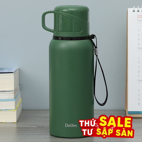 Bình giữ nhiệt nóng lạnh Inox 600 ml Delites Z109