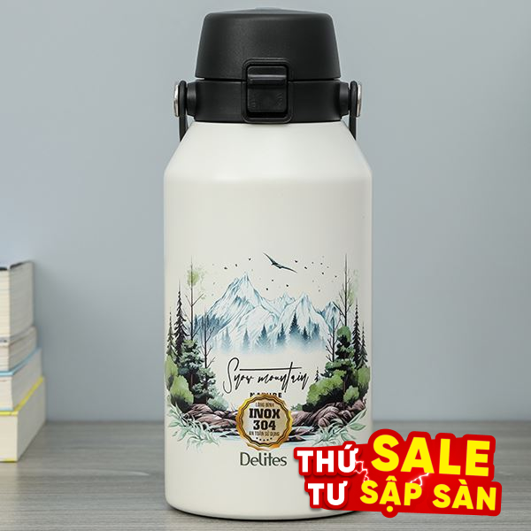 Bình giữ nhiệt nóng lạnh Inox 750 ml Delites Y80A