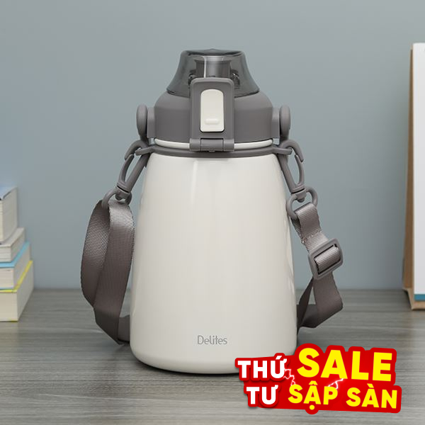 Bình giữ nhiệt nóng lạnh Inox 1100 ml Delites DSV-088