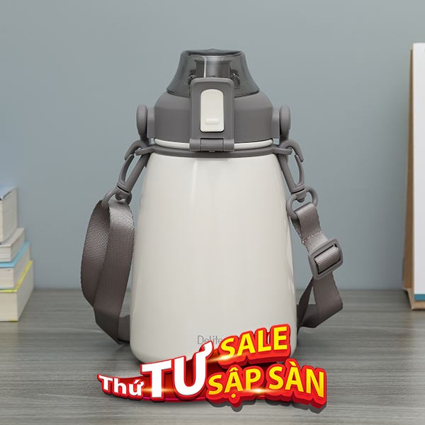 Bình giữ nhiệt nóng lạnh Inox 1100 ml Delites DSV-088