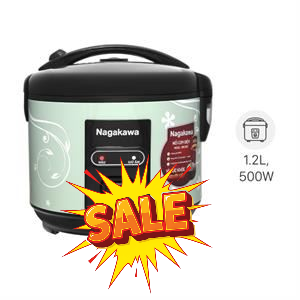 Nồi cơm nắp gài Nagakawa 1.2 lít NRC3812