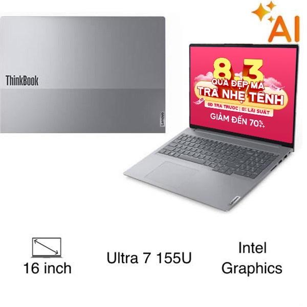 Lenovo ThinkBook 16 G7 Ultra 7 155U (21MS007HVN)
