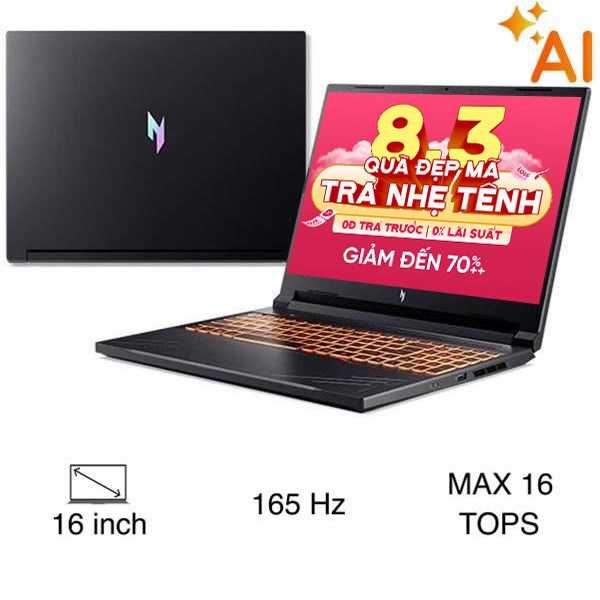 Acer Nitro V 16 ProPanel ANV16 41 R6ZY R5 8645HS (NH.QP2SV.002)