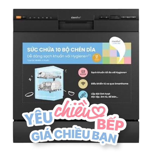 Máy rửa chén độc lập Comfee CDW-8F60RB
