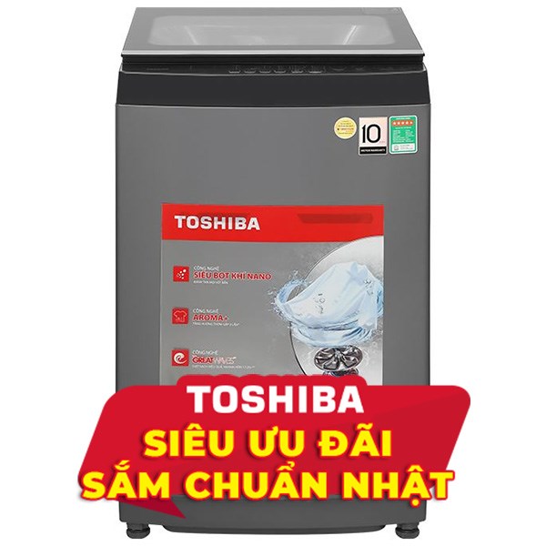 Máy giặt Toshiba Inverter 15 kg AW-T08DU1600LV(MK)