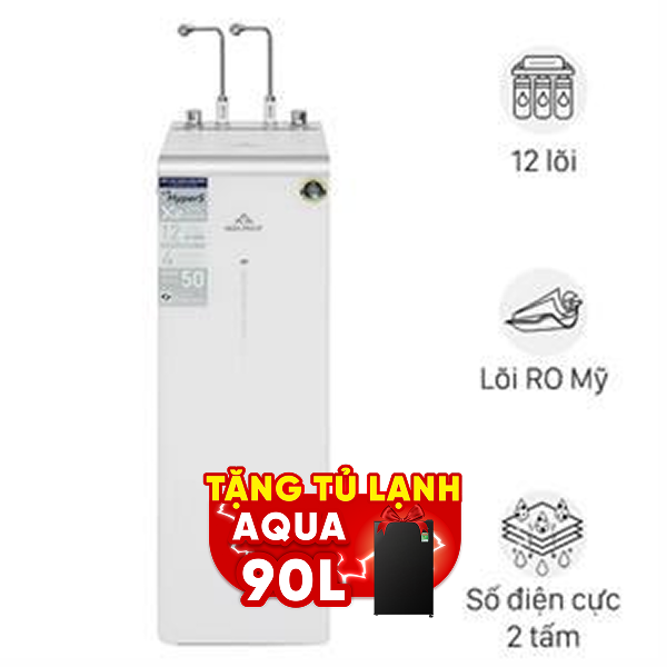 Máy lọc nước RO nóng nguội lạnh Hydrogen ion kiềm Hòa Phát HPA885