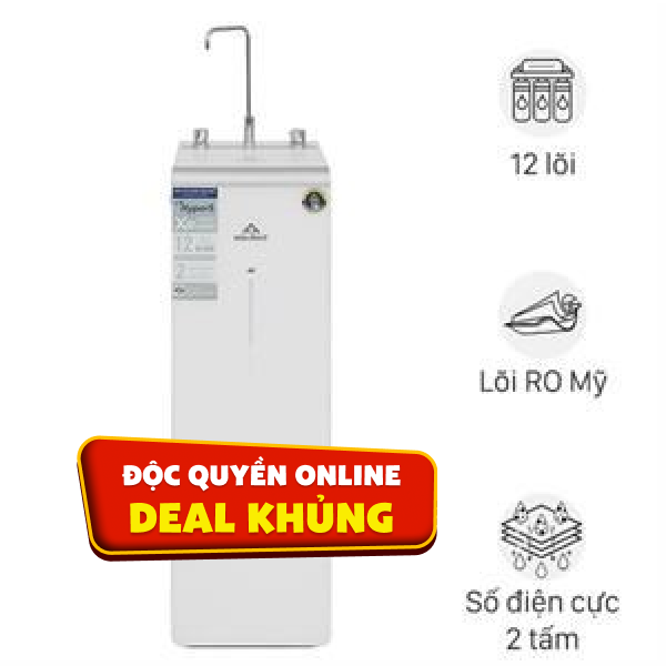 Máy lọc nước RO Hydrogen ion kiềm Hòa Phát HPA855