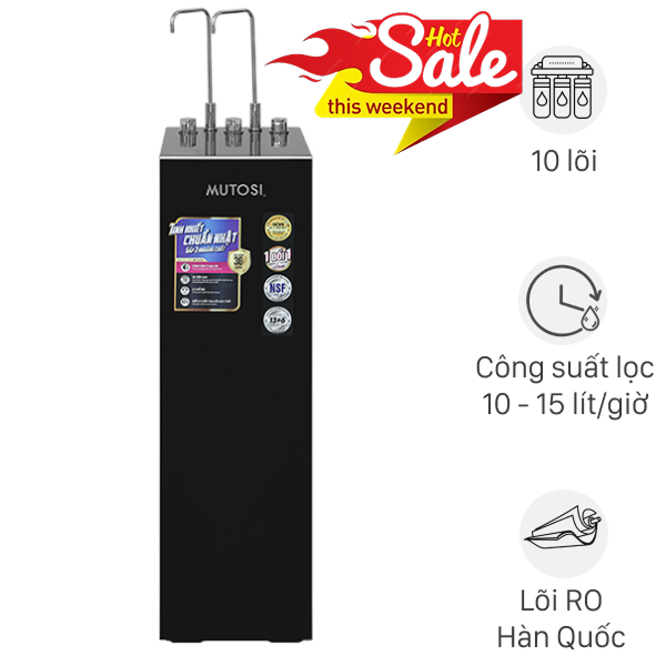 Máy lọc nước RO nóng nguội lạnh Mutosi MP-S129