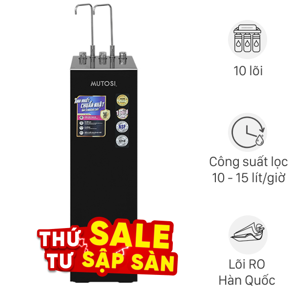 Máy lọc nước RO nóng nguội lạnh Mutosi MP-S129
