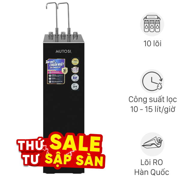 Máy lọc nước RO nóng nguội lạnh Mutosi MP-S129