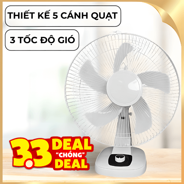 Quạt bàn Diamoncl Wolf  5 cánh  50W