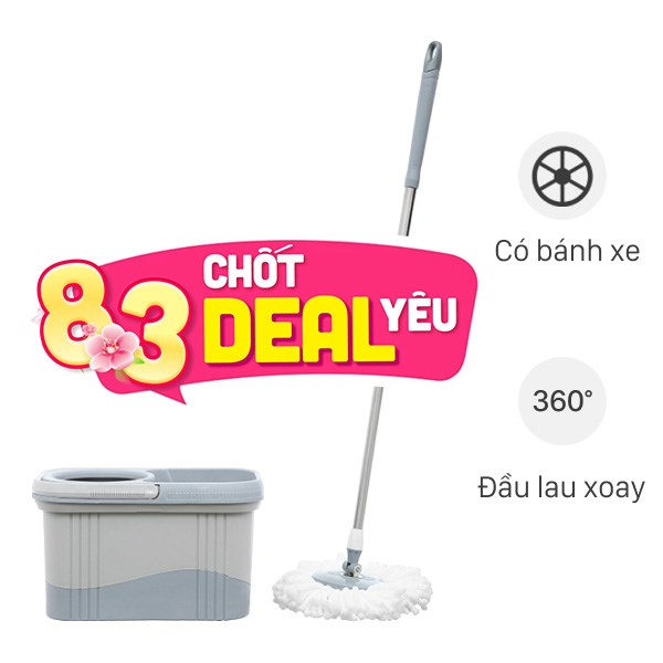 Bộ lau nhà 360 Delites MH - HomePlus X2