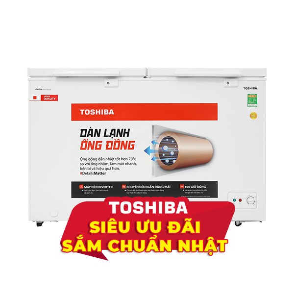 Tủ đông Toshiba Inverter 362 lít GR-RC470CM-PMV(01)