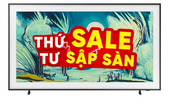 Samsung Smart TV QLED Khung tranh QA75LS03F