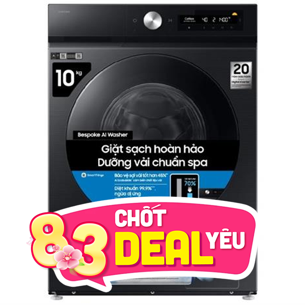 Samsung Inverter 10 Kg WW10DB7U34GBSV