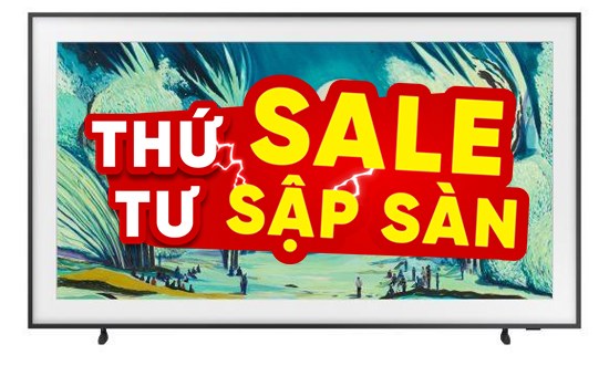 Samsung Smart TV QLED Khung tranh QA55LS03F