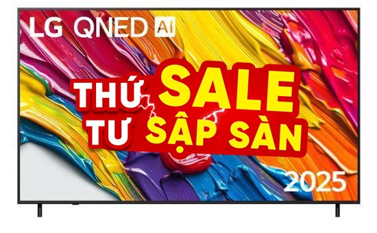 Smart Tivi QNED LG AI 4K 75 inch 75QNED82ASA