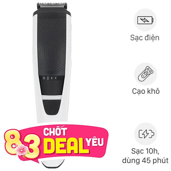 Máy tạo kiểu râu khô Philips BT3206/14