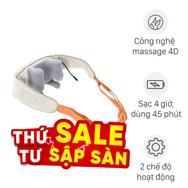 Máy massage cổ vai gáy Kachi MK395