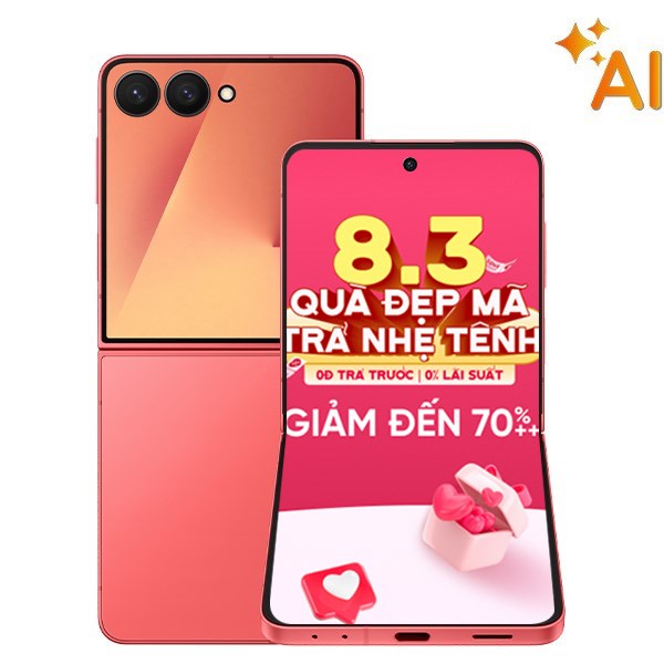 Điện thoại Samsung Galaxy Z Flip7 5G 12GB/256GB