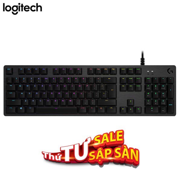 Bàn Phím Cơ Có Dây Logitech G512 Carbon Mechanical