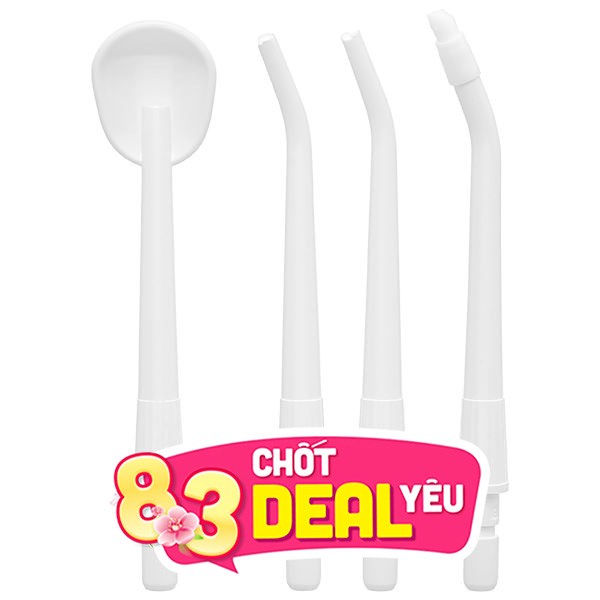 Bộ 4 đầu tăm nước Lock&Lock ENR146WHT_RB