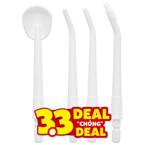 Bộ 4 đầu tăm nước Lock&Lock ENR146WHT_RB