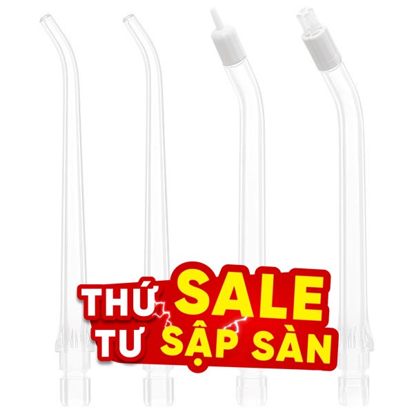 Bộ 4 đầu tăm nước Lock&Lock ENR154WHT_RB