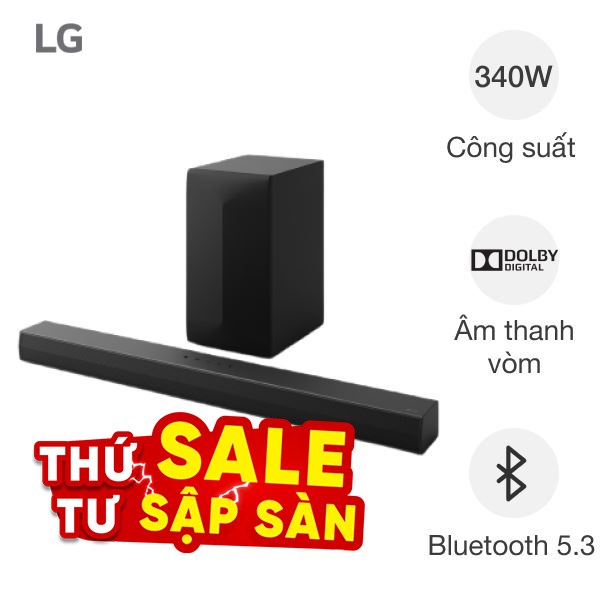 Bộ loa thanh LG S60T