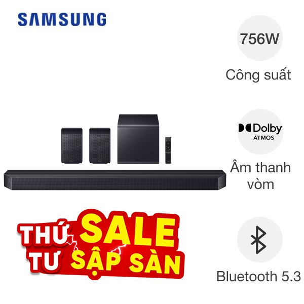 Bộ loa thanh Samsung HW-Q990F/XV