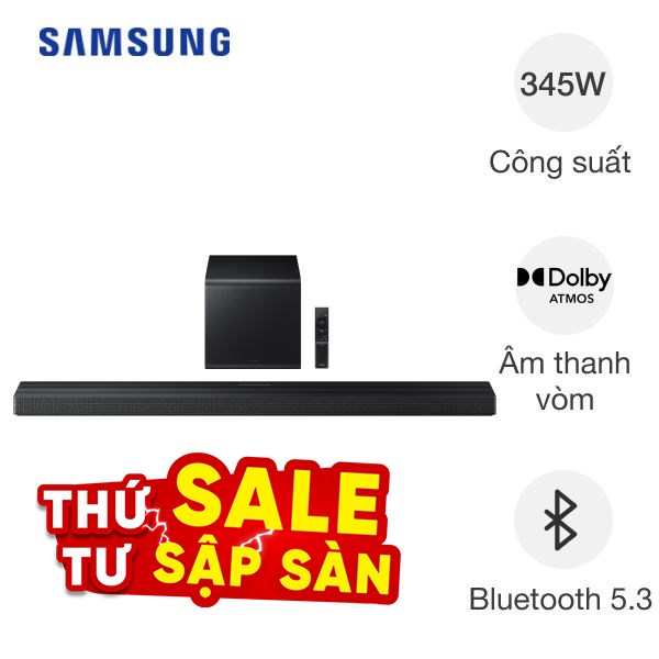 Bộ loa thanh Samsung HW-QS700F/XV