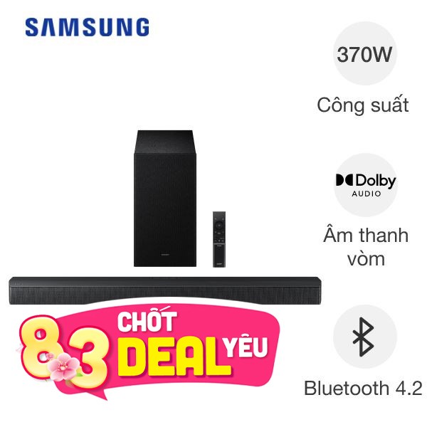 Bộ loa thanh Samsung HW-B650F/XV