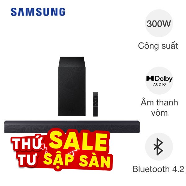 Bộ loa thanh Samsung HW-B450F/XV