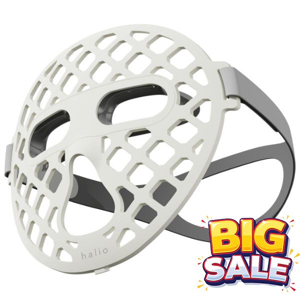 Mặt nạ ánh sáng sinh học Halio PureGlow Ultralite Silicone LED Face Mask