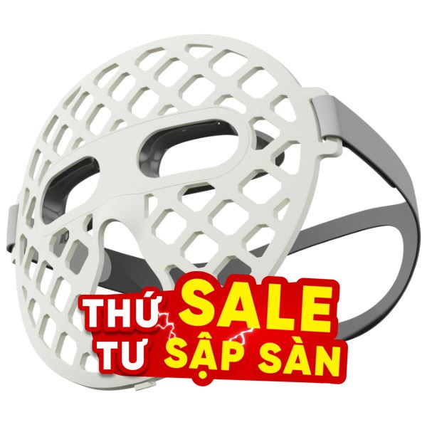 Mặt nạ ánh sáng sinh học Halio PureGlow Ultralite Silicone LED Face Mask