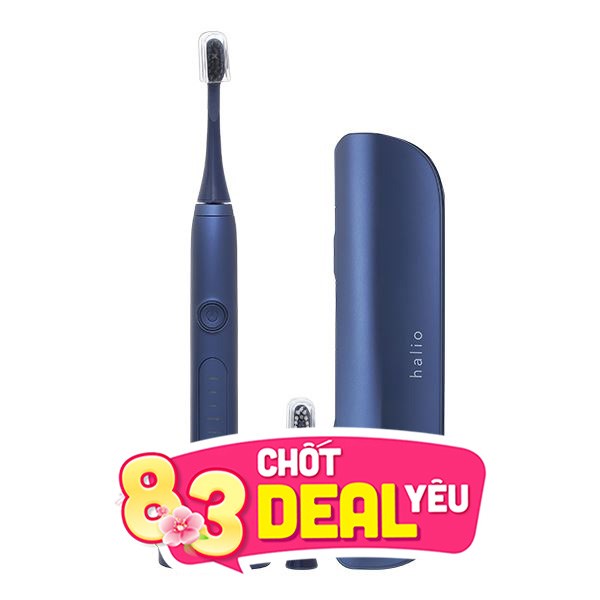 Bàn chải điện Halio Sonic Whitening Pro Midnight Blue