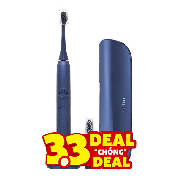 Bàn chải điện Halio Sonic Whitening Pro Midnight Blue