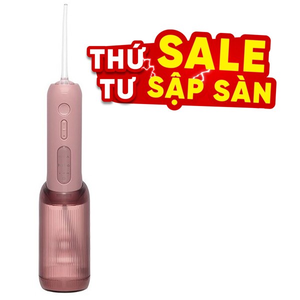 Máy tăm nước Halio UltraClean Express Hydro Floss Muted Rose