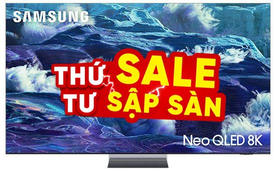 Smart Tivi Neo QLED Samsung AI 8K 85 inch QA85QN950F