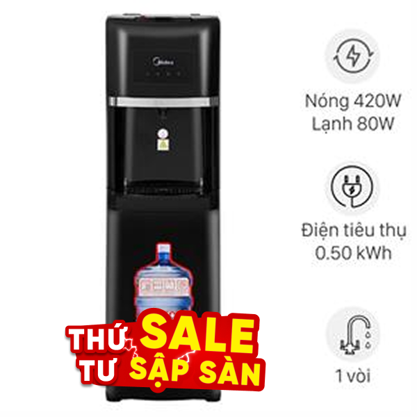 Cây nước nóng lạnh Midea YD1135AS-B 500W
