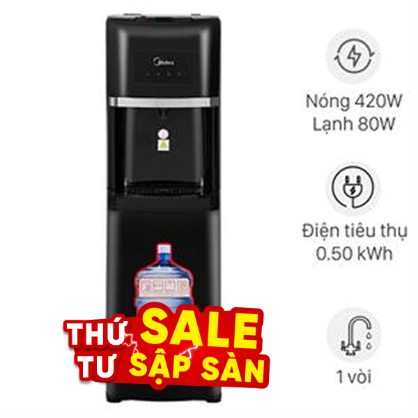 Cây nước nóng lạnh Midea YD1135AS-B 500W