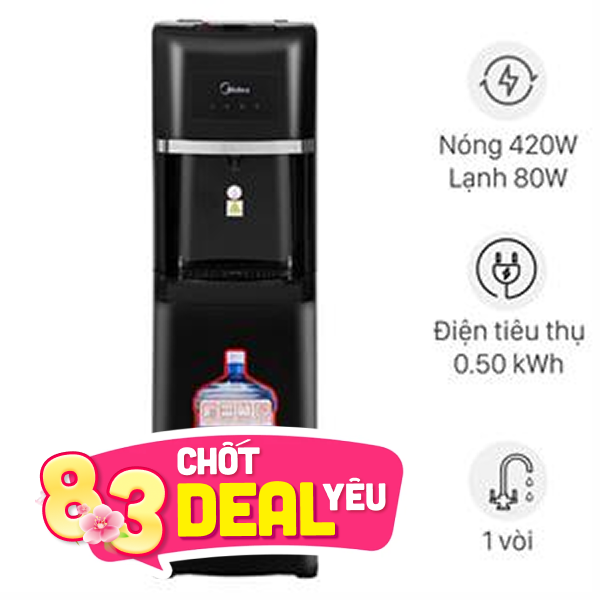 Cây nước nóng lạnh Midea YD1135AS-B 500W