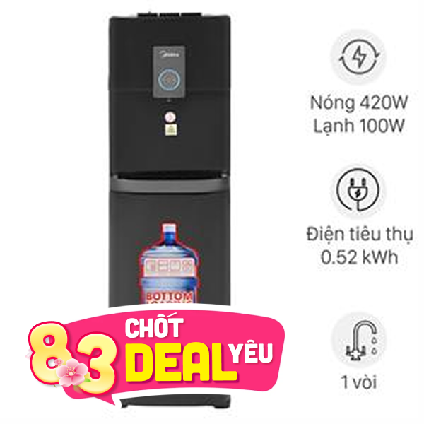 Cây nước nóng lạnh Midea YL2036S-B 520W