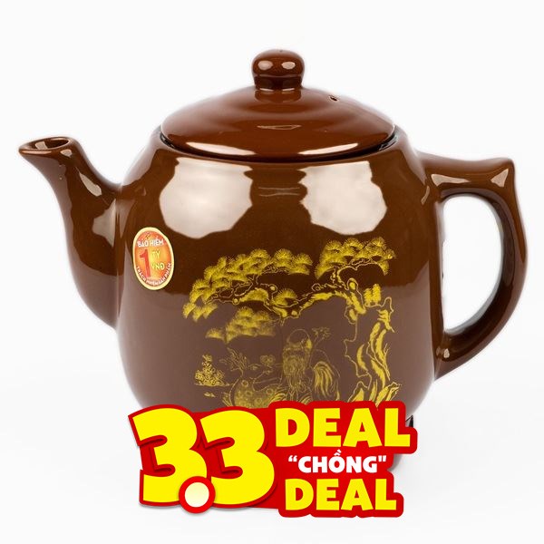 Siêu sắc thuốc điện Seika 3.2 lít SKS 329 Nâu