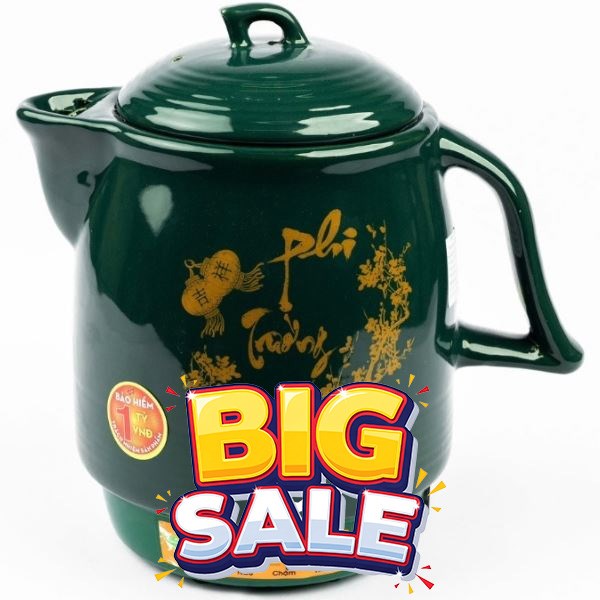 Siêu sắc thuốc điện Seika 3.3 lít SKS 375 Xanh