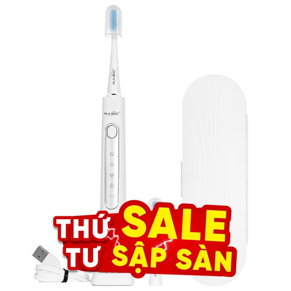 Bàn chải điện Magic Eco PRO-51 - Trắng