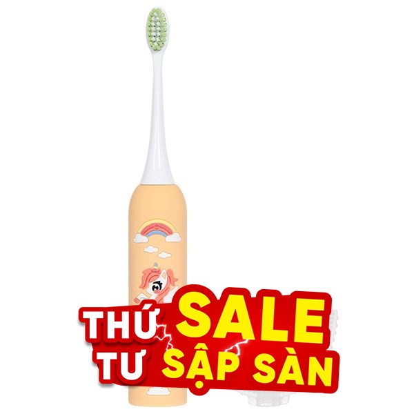 Bàn chải điện trẻ em Magic Kid-03 - Vàng