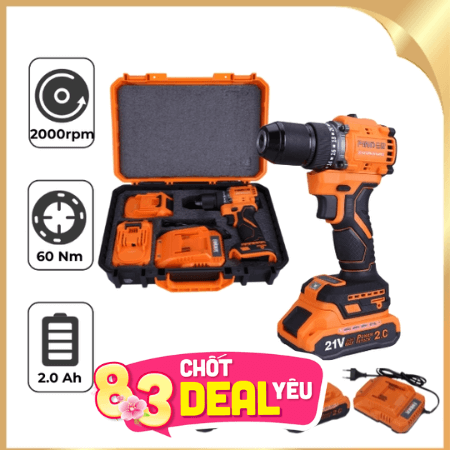 Máy khoan pin Finder FD10182123 21V